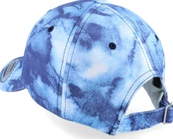 Blanks-Yupoong Low Profile Batic Dye Navy Dad Cap -