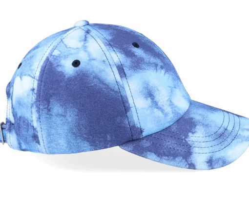 Blanks-Yupoong Low Profile Batic Dye Navy Dad Cap -