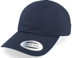 New Yupoong Low Profile Cotton Twill Dark Navy Dad Cap -
