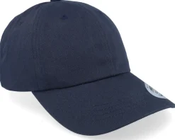 New Yupoong Low Profile Cotton Twill Dark Navy Dad Cap -