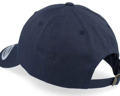 New Yupoong Low Profile Cotton Twill Dark Navy Dad Cap -