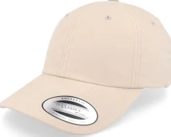 Discount Yupoong Low Profile Washed Beige Dad Cap -