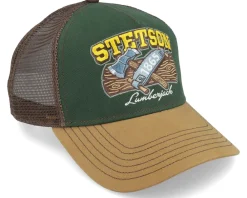 Trucker-Stetson Lumberjack Green Trucker -