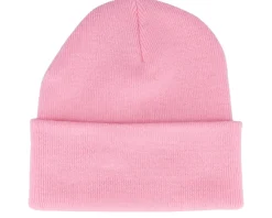 Cuff Beanies-Public Domain Lunch Atop A Skyscraper Beanie Classic Cuff - Pink