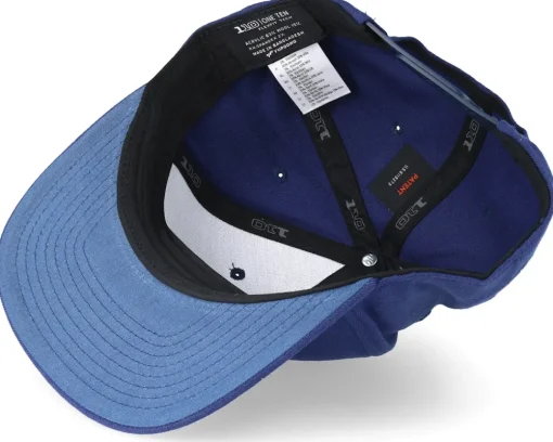 Blanks-Yupoong Lux Navy 110 Snapback -