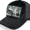 Clearance Calza Pennello Luxury Hot Rod Velvet A-frame Trucker - Black