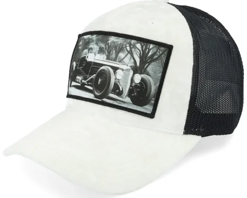Clearance Calza Pennello Luxury Hot Rod Velvet A-frame Trucker - Black