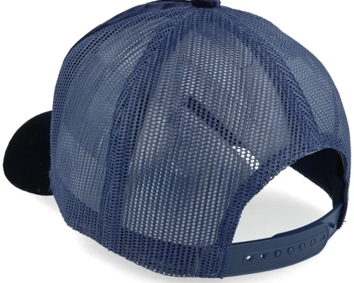 Trucker-Calza Pennello Luxury Hot Rod Velvet Navy A-frame Trucker - Blue