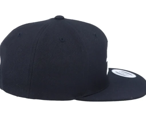 Snapback-Iconic M Letter 3D Black Snapback -