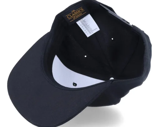 Snapback-Iconic M Letter 3D Black Snapback -