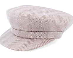 New CTH Ericson Madde Linen Brown Vega Cap -