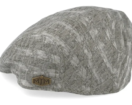 New MJM Hats Maddy 100% Cotton Olive Flat Cap - Green