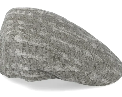 New MJM Hats Maddy 100% Cotton Olive Flat Cap - Green
