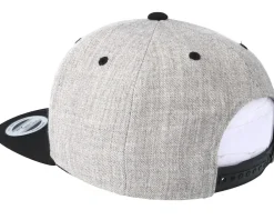 Snapback-Bike Souls Made By Cyclists Heather Grey/Black Snapback -