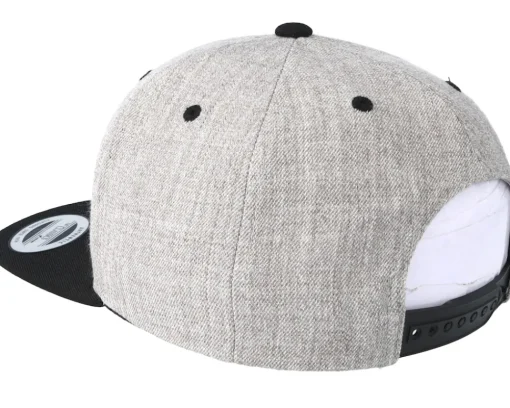 Snapback-Bike Souls Made By Cyclists Heather Grey/Black Snapback -