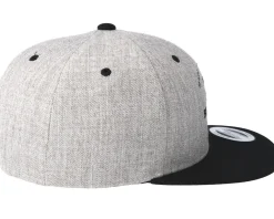 Snapback-Bike Souls Made By Cyclists Heather Grey/Black Snapback -