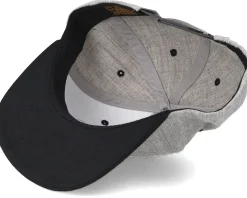 Snapback-Bike Souls Made By Cyclists Heather Grey/Black Snapback -