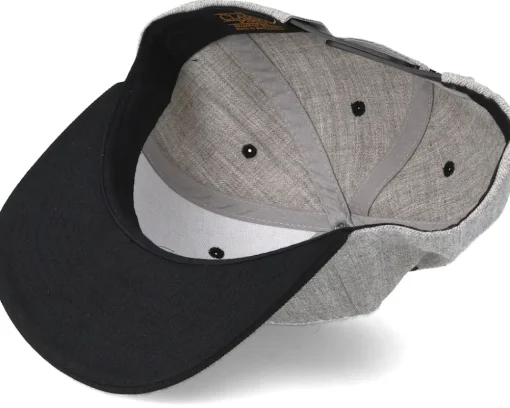 Snapback-Bike Souls Made By Cyclists Heather Grey/Black Snapback -