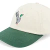 Dad Cap-Wild Spirit Mallard Duck Washed Stone/Dark Green Dad Cap -