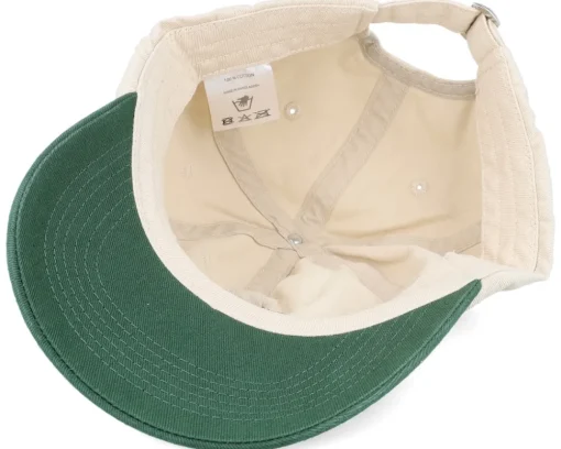 Dad Cap-Wild Spirit Mallard Duck Washed Stone/Dark Green Dad Cap -