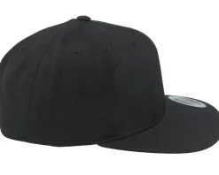 Snapback-Born To Ride Maltese Cross Skull Brown Patch Black Snapback -