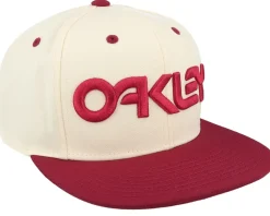 Golf-Oakley Mark Iii Arctic White/Iron Red Snapback -