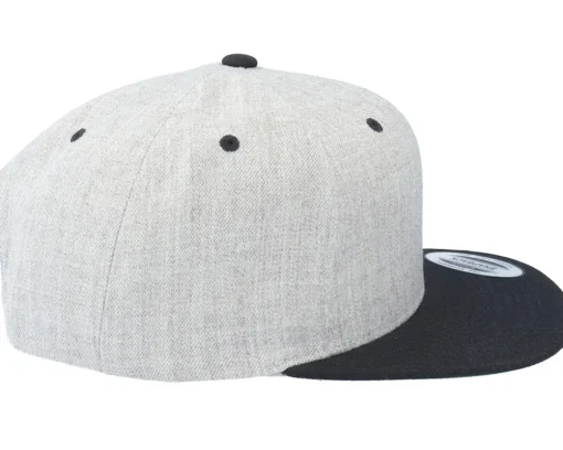 Snapback-Skillfish Marlin Fishing Heather Grey/Black Snapback -