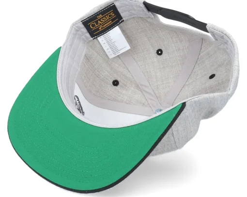 Snapback-Skillfish Marlin Fishing Heather Grey/Black Snapback -