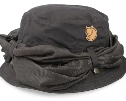 Buckets-Fjällräven Marlin Mosquito Hat Dark Grey Bucket -
