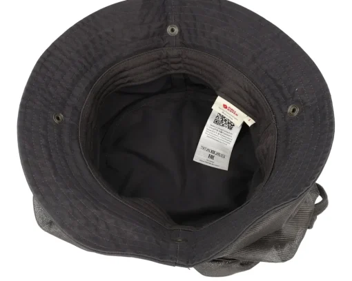 Buckets-Fjällräven Marlin Mosquito Hat Dark Grey Bucket -