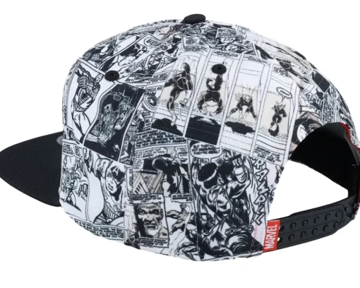 Snapback-Difuzed Marvel Classic Logo Grey Snapback -