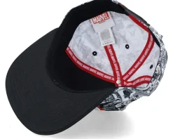 Snapback-Difuzed Marvel Classic Logo Grey Snapback -