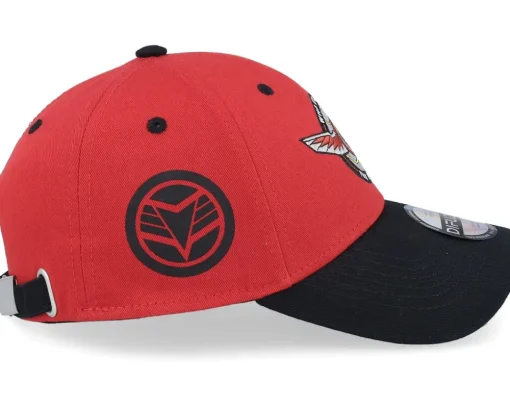 Best Difuzed Marvel Winter Soldier Badge Baseball Red/Black Adjustable -