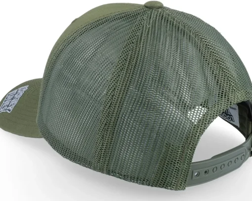 Trucker-Looney Tunes Marvin The Martian Olive Green Trucker -