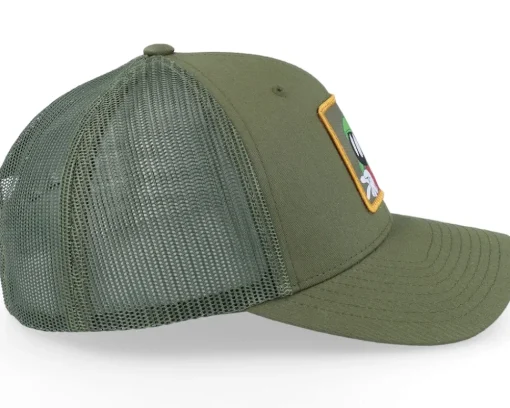 Trucker-Looney Tunes Marvin The Martian Olive Green Trucker -