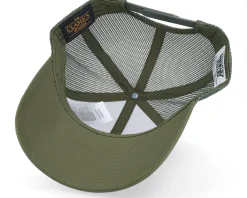 Trucker-Looney Tunes Marvin The Martian Olive Green Trucker -