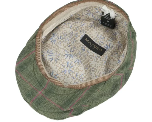 Fashion Mayser Matteo Kampen Green Flat Cap -