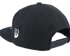 Snapback-Bearded Man MC Patch Black Snapback -