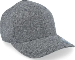 Blanks-Flexfit Melange Cap Dark Heather Grey -