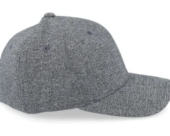 Blanks-Flexfit Melange Cap Dark Heather Grey -