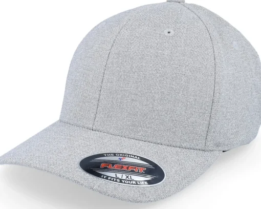 Fashion Flexfit Melange Light Heather Grey -