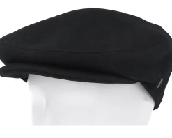 Fashion Jaxon & James Melton Wool Black Snap Cap -