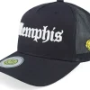 Clearance Lucid Smile Memphis 3d Script Black A-frame Trucker -