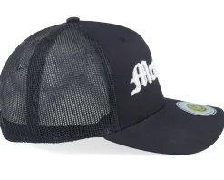 Clearance Lucid Smile Memphis 3d Script Black A-frame Trucker -