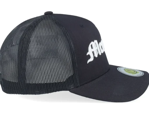 Clearance Lucid Smile Memphis 3d Script Black A-frame Trucker -