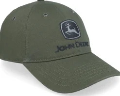 Dad Cap-John Deere Mens Cap Olive Dad Cap -