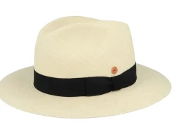 Best Mayser Menton Panama Naturak Straw Hat -