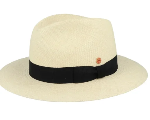 Best Mayser Menton Panama Naturak Straw Hat -