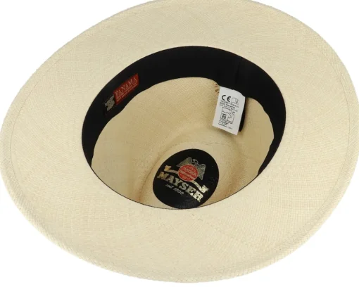 Best Mayser Menton Panama Naturak Straw Hat -