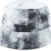 New Formula One Mercedes AMG F1 23 Tie Dye Bucket - Grey